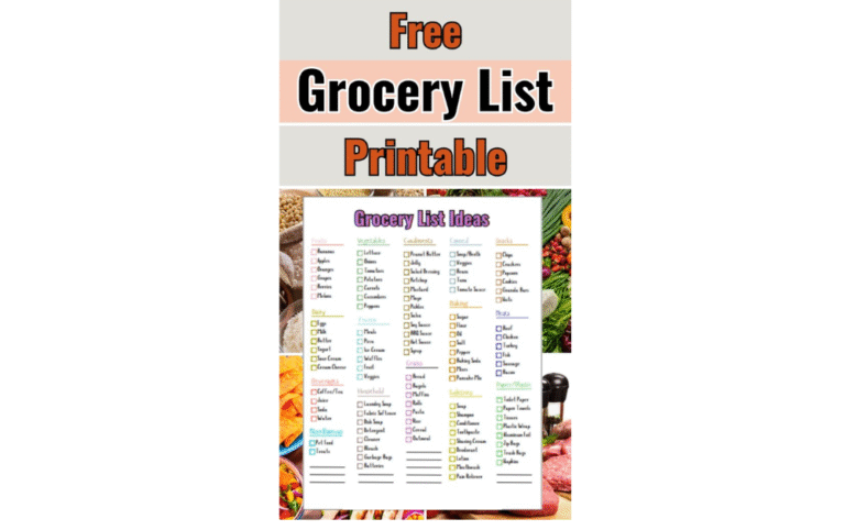 Ultimate Grocery List