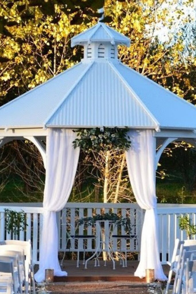 Elegant Gazebo Ceremony