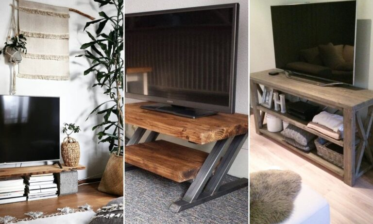 DIY TV Stand Ideas