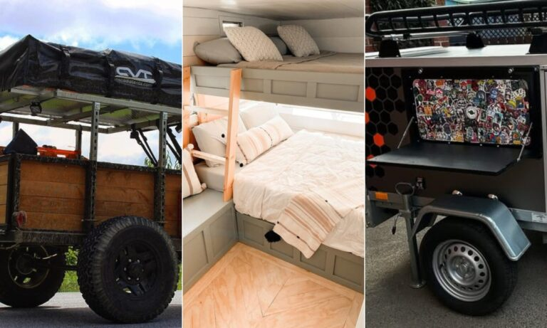 Clever DIY Camping Trailer
