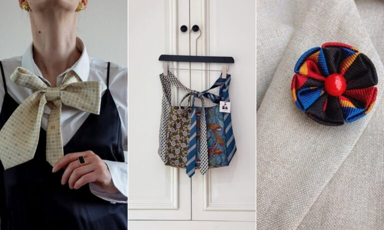 Stylish DIY Necktie Projects