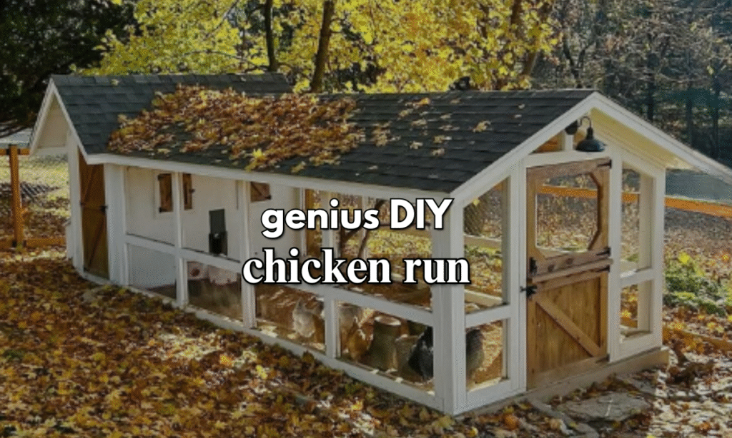 DIY Chicken Run Ideas
