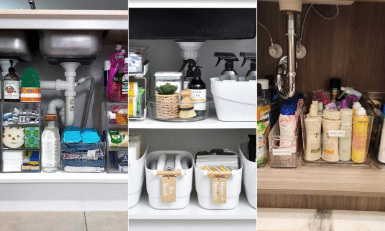 Under Sink Organization