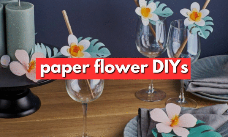 Paper Flowers DIY Ideas
