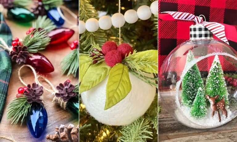 26 DIY Christmas Ornaments Ideas for 2025