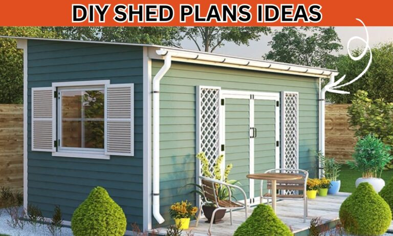 DIY Shed Plans Ideas
