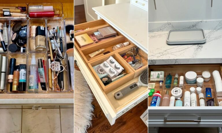 Vanity Organization Ideas