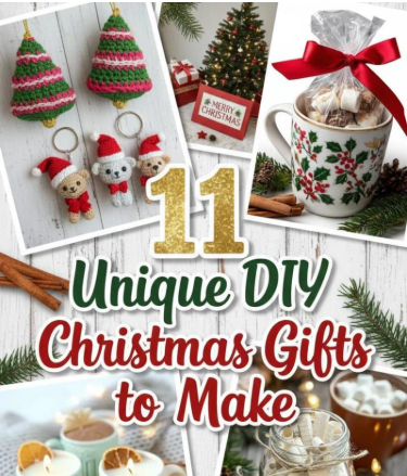 Unique DIY Christmas Gifts