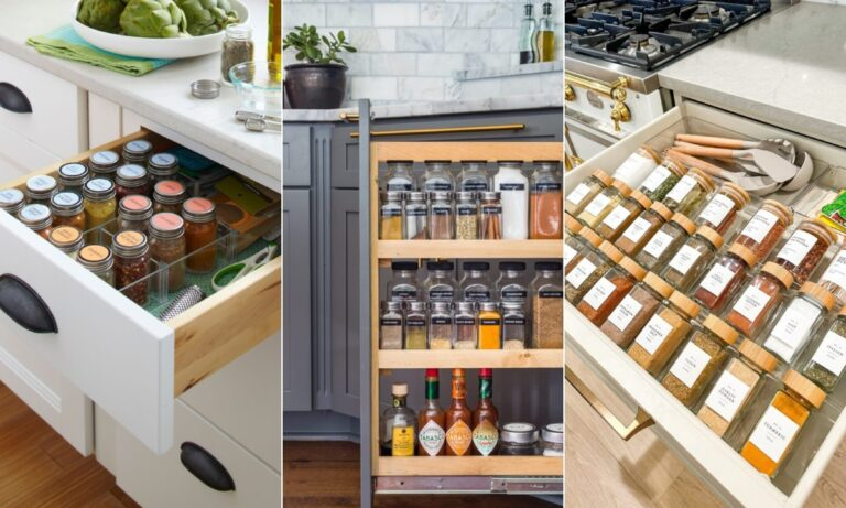 Spice Drawer Organization Ideas