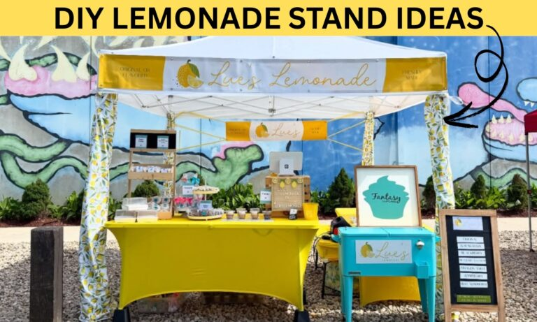 DIY Lemonade Stand Ideas