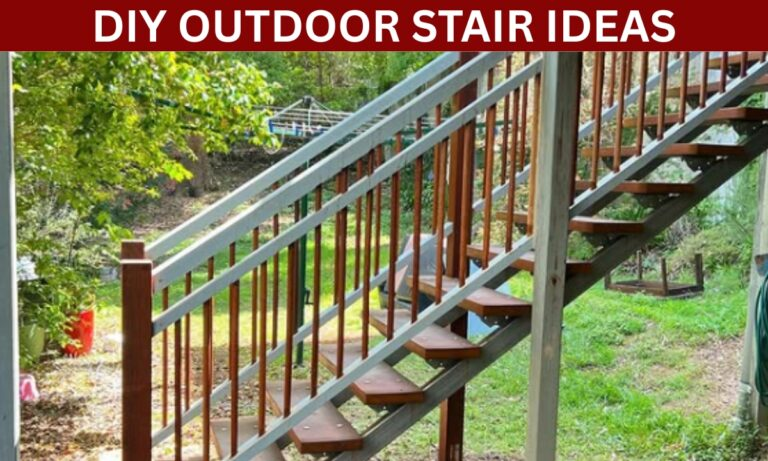 DIY Stairs Outdoor Ideas