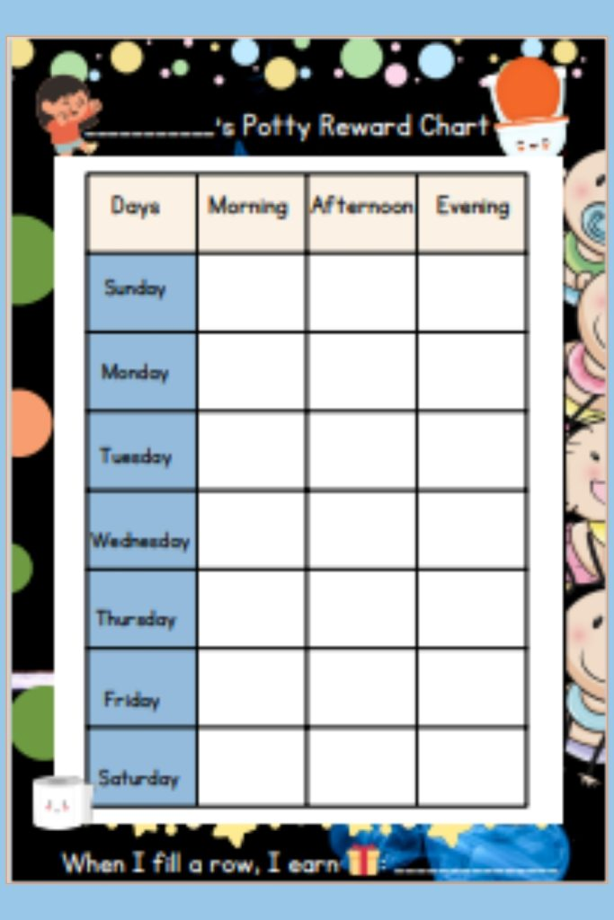 Potty Training Chart