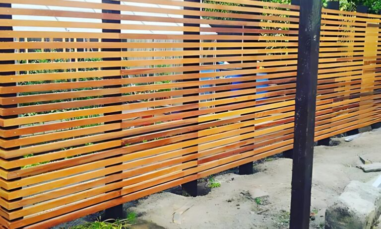 DIY Privacy Fence On A Budget