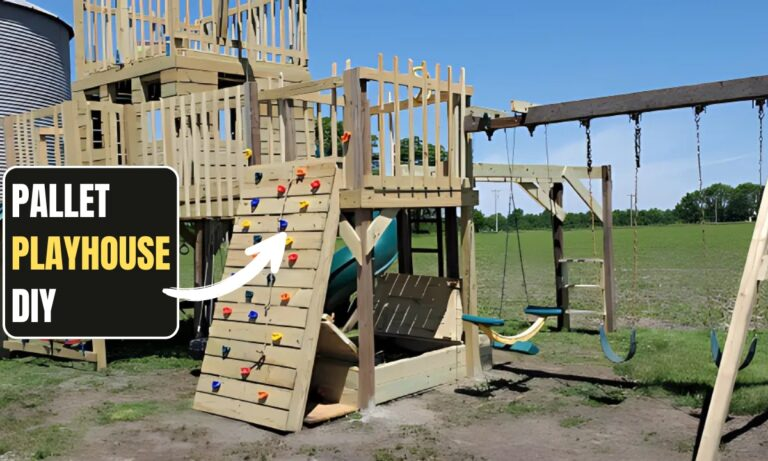 Pallet Playhouse DIY Easy Ideas