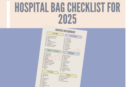 Steps Hospital Bag Checklist