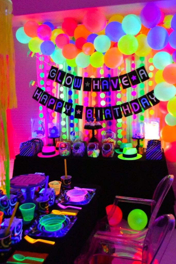 Party Table Decorations Ideas