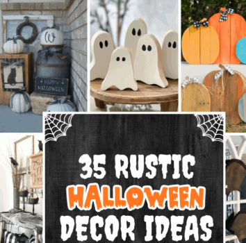 35 DIY Rustic Halloween Decor Ideas