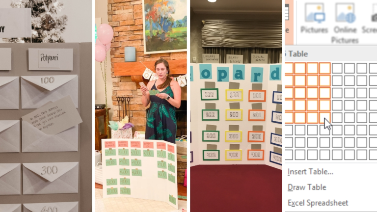 Easiest Way to Make Jeopardy Game DIY