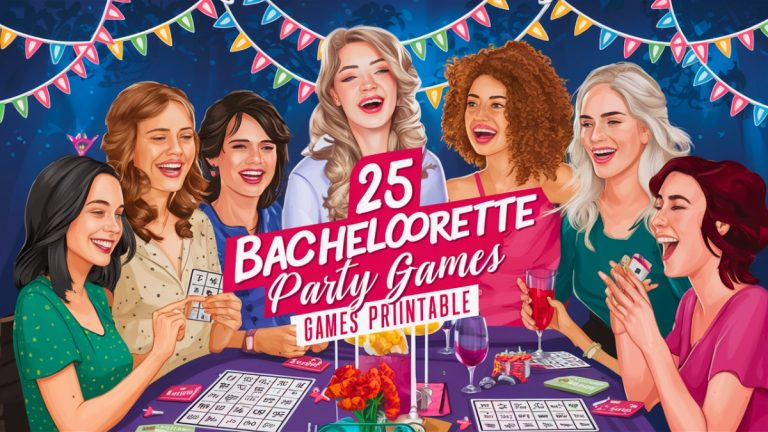 25 Bachelorette Party Games Printable for 2026